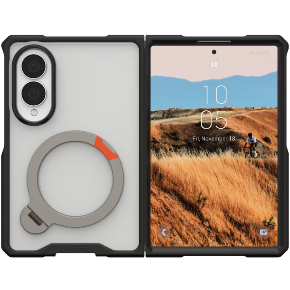 Handyhülle für Galaxy Z Fold8, UAG Mouve XTE mit MagSafe, Transparent mit Schwarzen Rahmen (2/14)