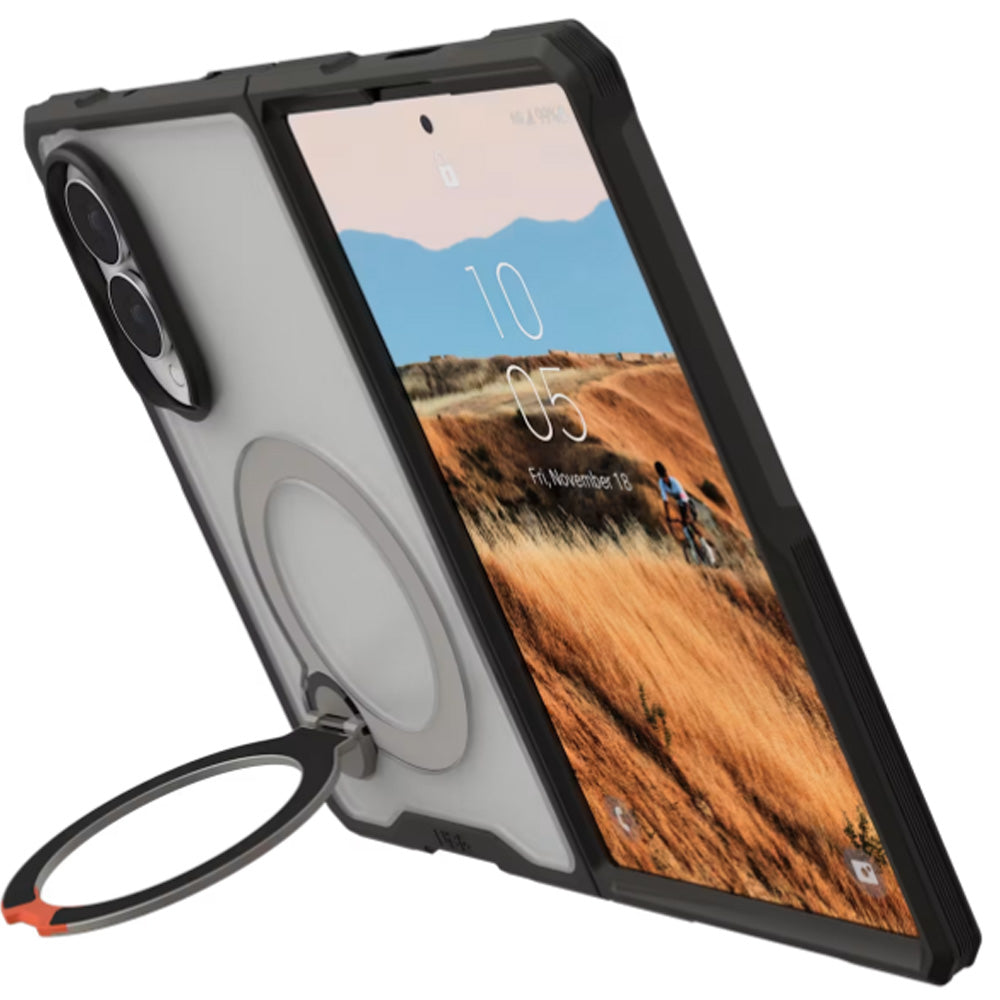Handyhülle für Galaxy Z Fold8, UAG Mouve XTE mit MagSafe, Transparent mit Schwarzen Rahmen (5/14)