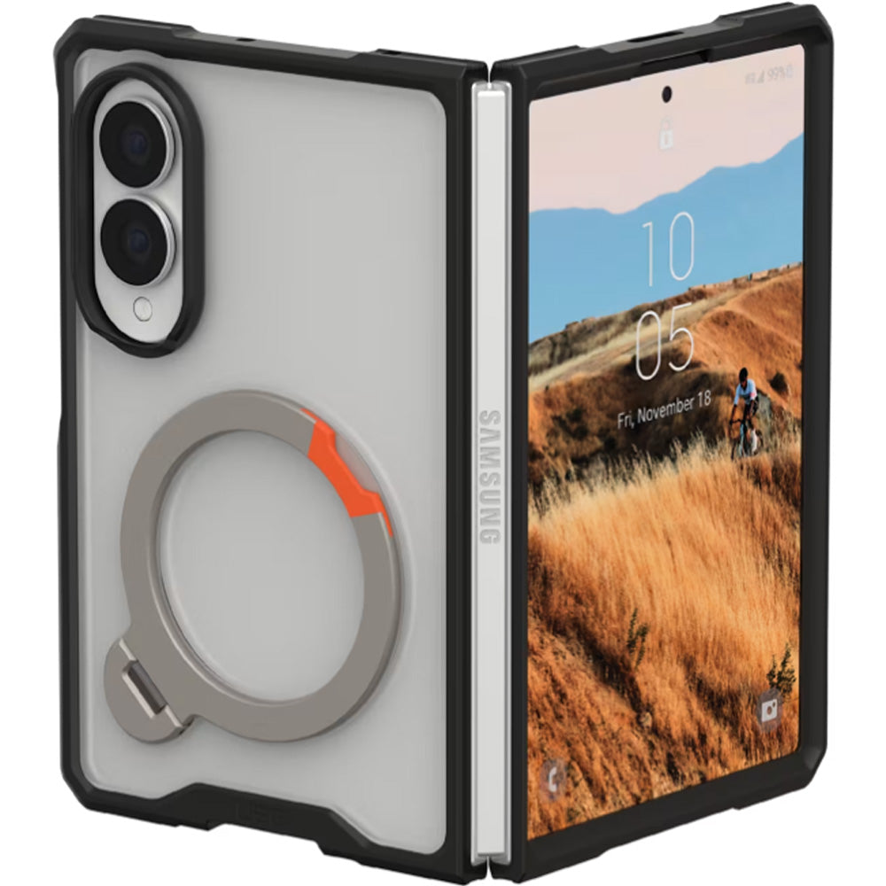 Handyhülle für Galaxy Z Fold8, UAG Mouve XTE mit MagSafe, Transparent mit Schwarzen Rahmen (6/14)