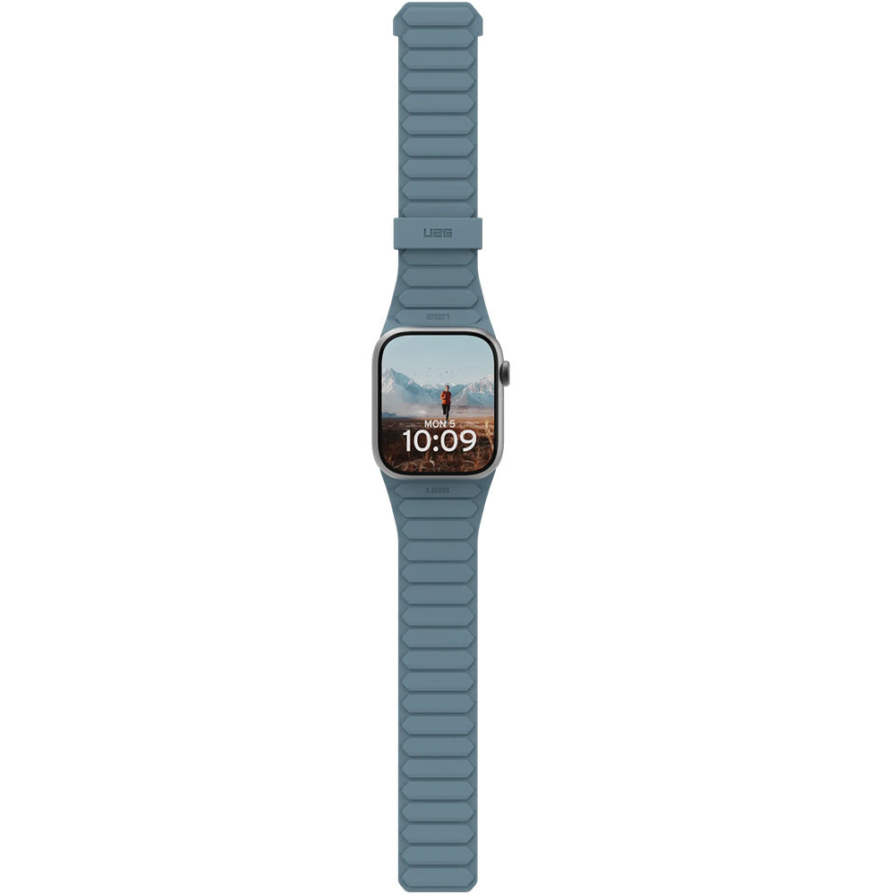 Armband für Apple Watch 49/46/45/44 mm, UAG Pathfinder, Blau-Beige