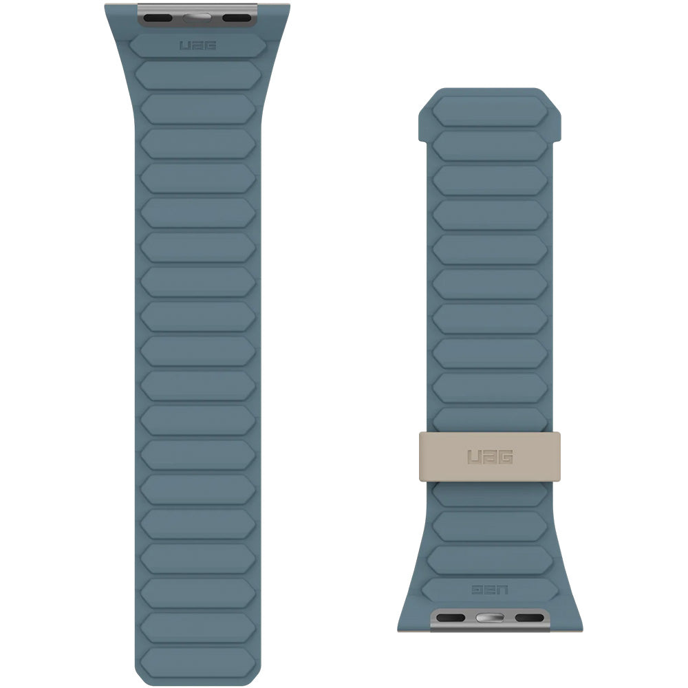 Armband für Apple Watch 49/46/45/44 mm, UAG Pathfinder, Blau-Beige