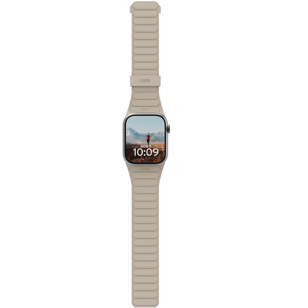 Armband für Apple Watch 49/46/45/44 mm, UAG Pathfinder, Blau-Beige