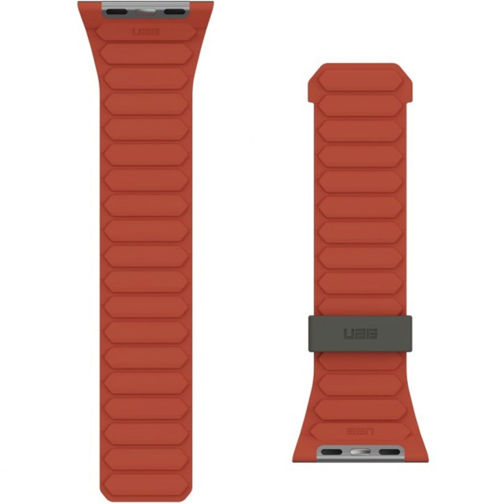 Armband für Apple Watch 49/46/45/44 mm, Urban Armor Gear Pathfinder, Orange-Grün