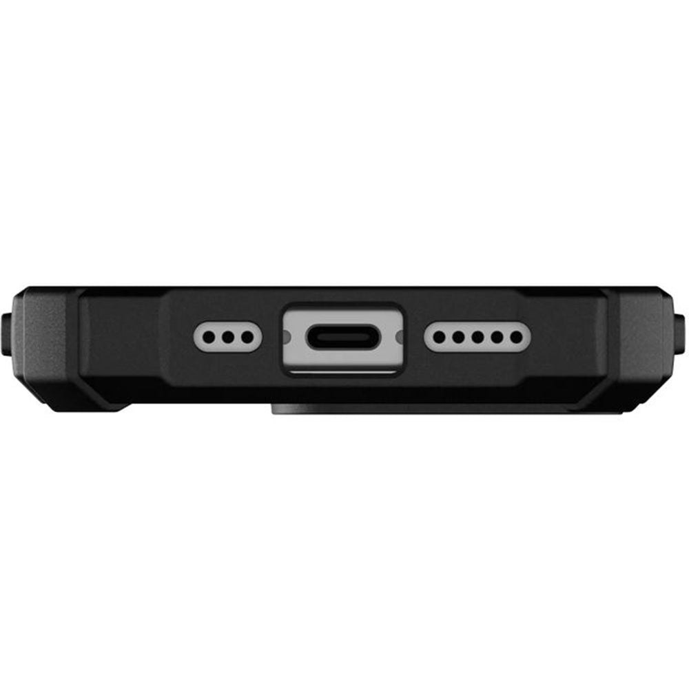 Schutzhülle für iPhone 15 Pro, Urban Armor Gear Plasma XTE Pro magnetic, kickstand, Schwarz