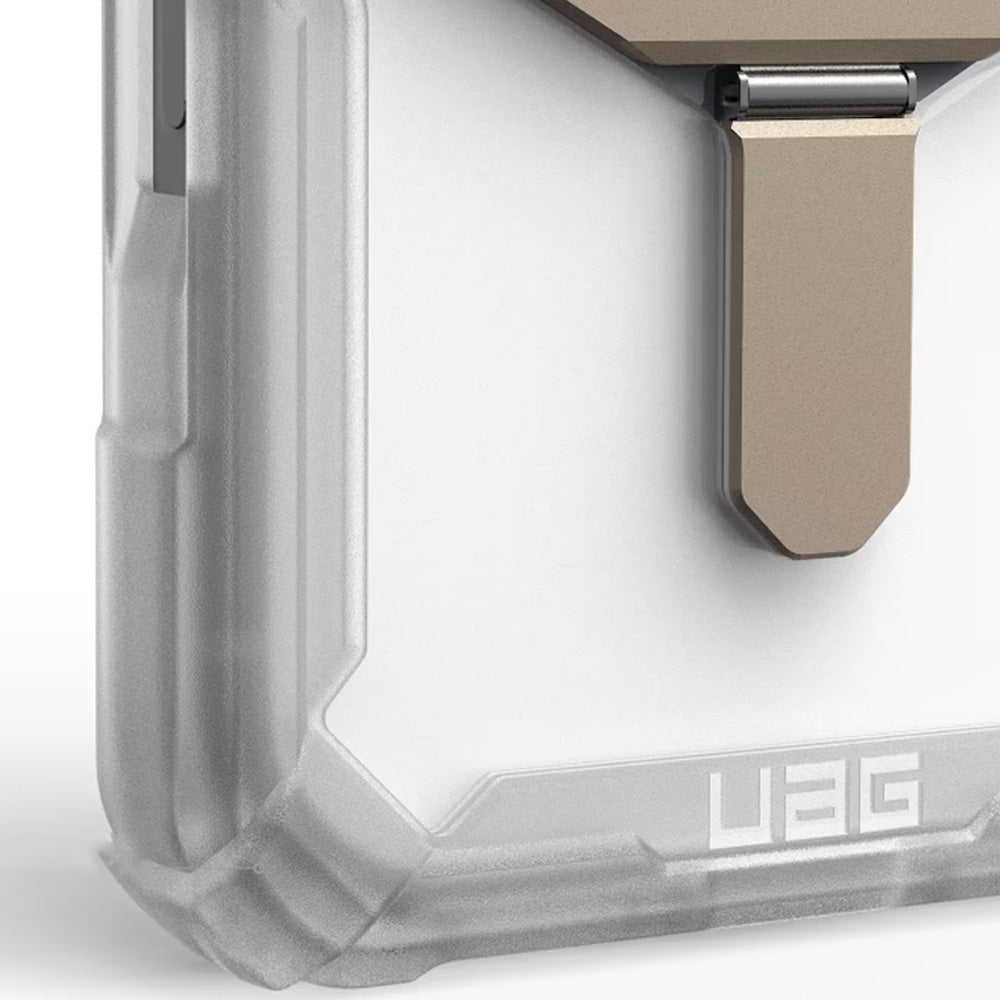 Handyhülle für iPhone 17 Pro, Urban Armor Gear Plasma XTE Mag mit MagSafe, Transparent-Titan
