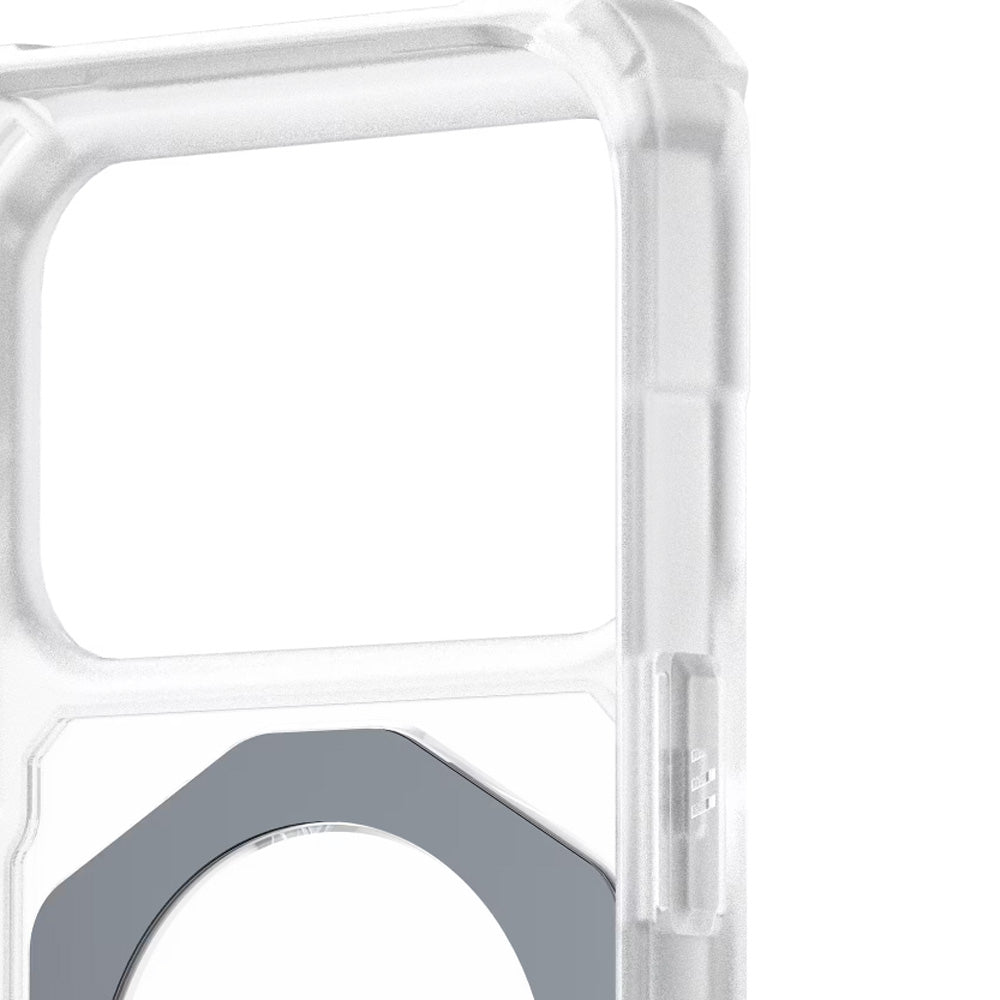 Handyhülle für iPhone 17 Pro, Urban Armor Gear Plasma XTE Mag mit MagSafe, Transparent-Titan
