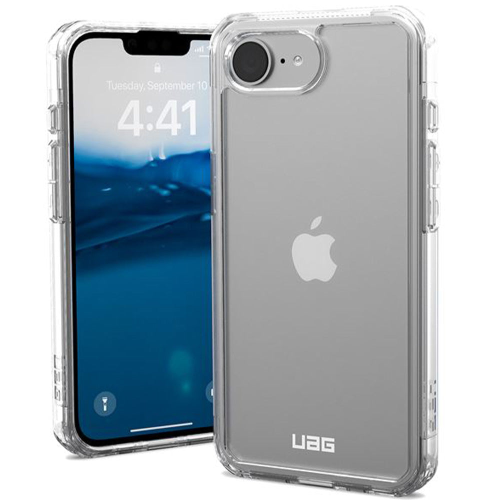 Handyhülle für iPhone 17e / 16e, Urban Armor Gear Plyo, Transparent
