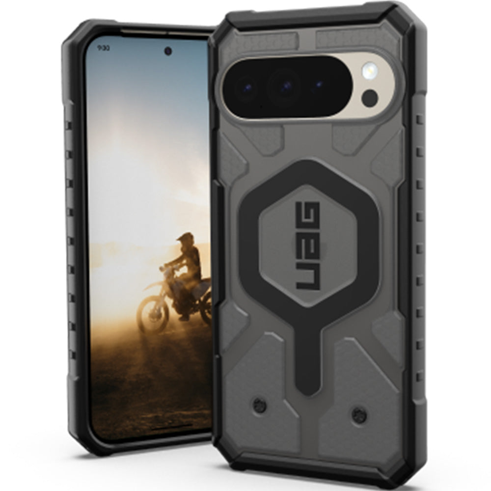Handyhülle für Google Pixel 10 Pro XL, Urban Armor Gear Pathfinder, Durchscheinend-Schwarz