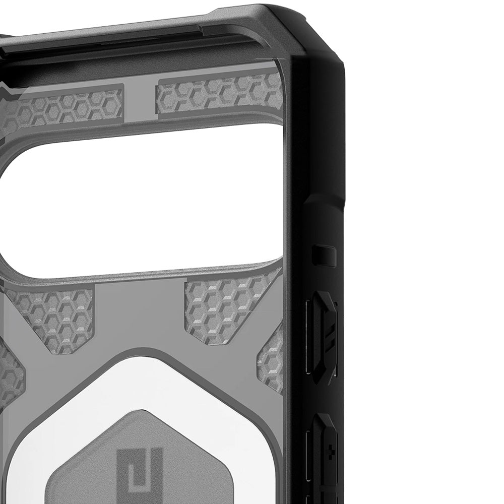 Handyhülle für Google Pixel 10 Pro XL, Urban Armor Gear Pathfinder, Durchscheinend-Schwarz