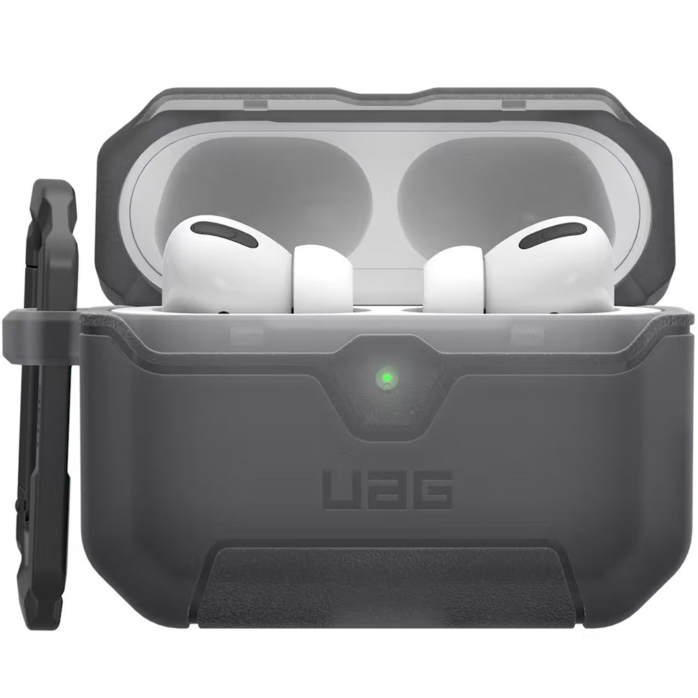 Hülle für Apple AirPods Pro 3, Urban Armor Gear Scout, Durchscheinend-Grau