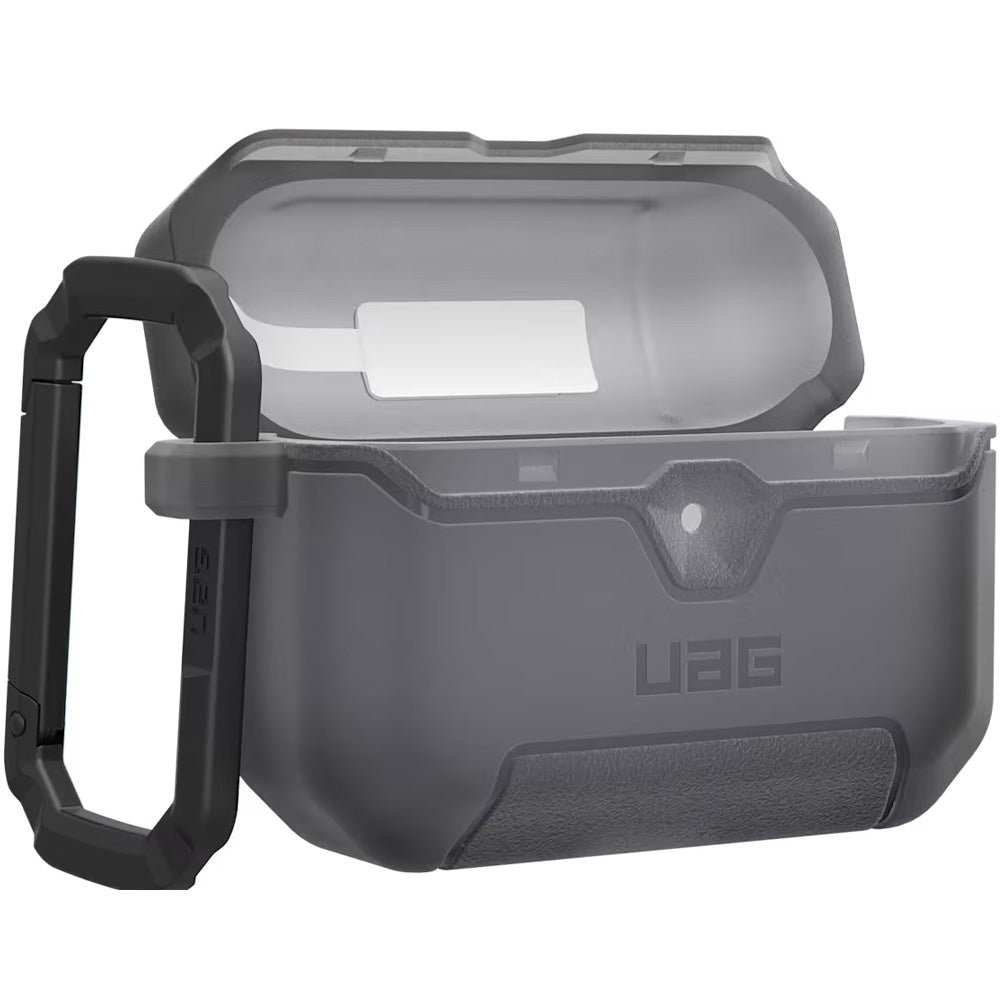 Hülle für Apple AirPods Pro 3, Urban Armor Gear Scout, Durchscheinend-Grau
