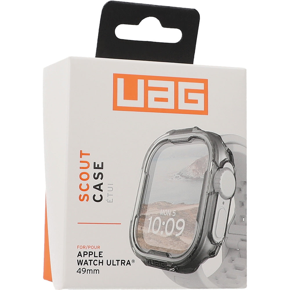Hülle für Apple Watch Ultra 3/2/1 49 mm, Urban Armor Gear Scout, Transparent