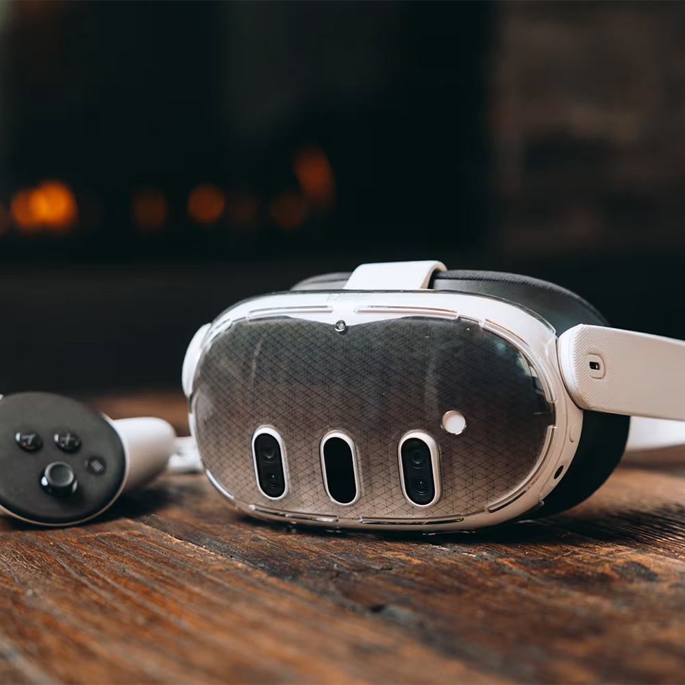 Schutzhülle für Meta Quest 3, UAG Scout, Grau-Transparent