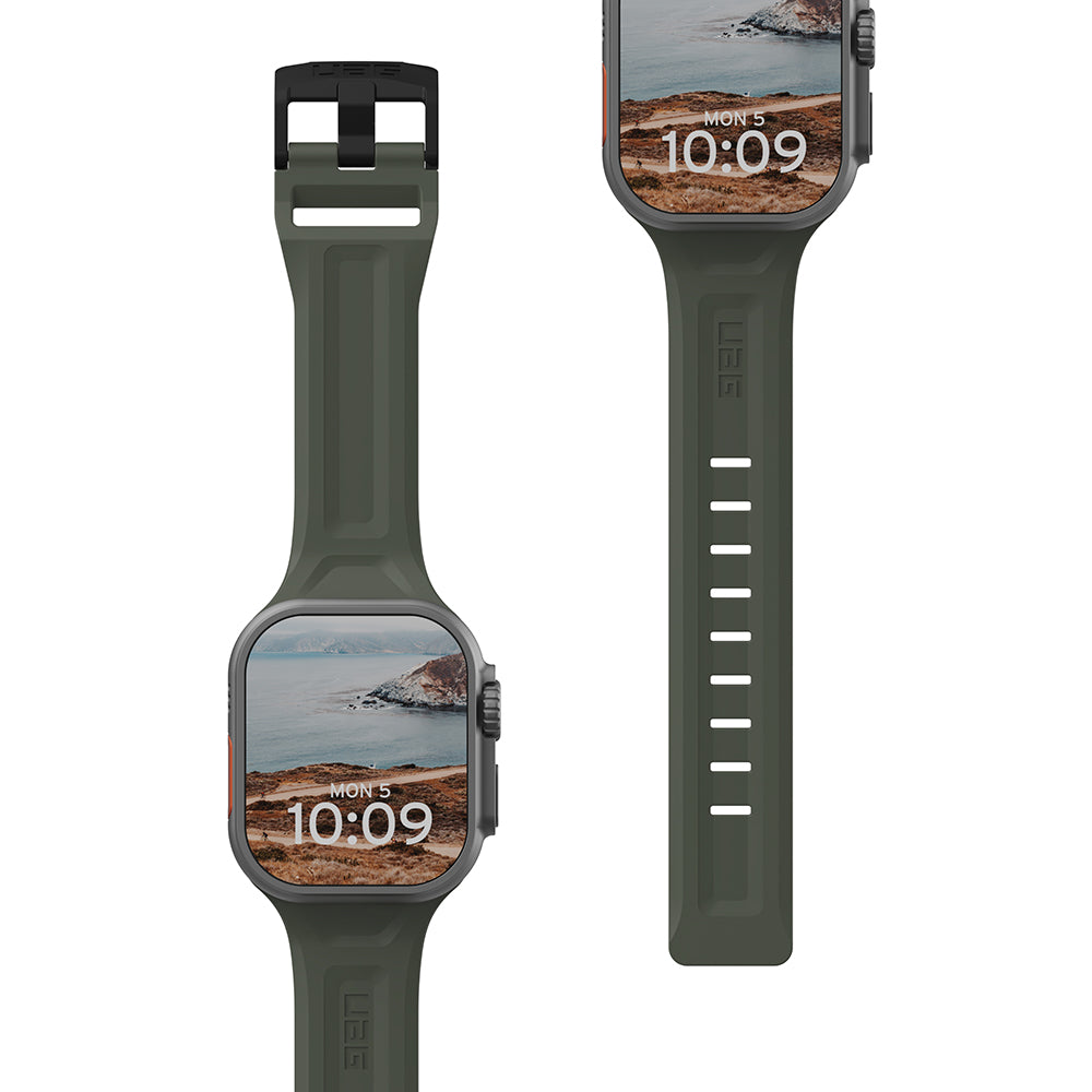 Armband für Apple Watch 49/46/45/44 mm, UAG Scout, Grün