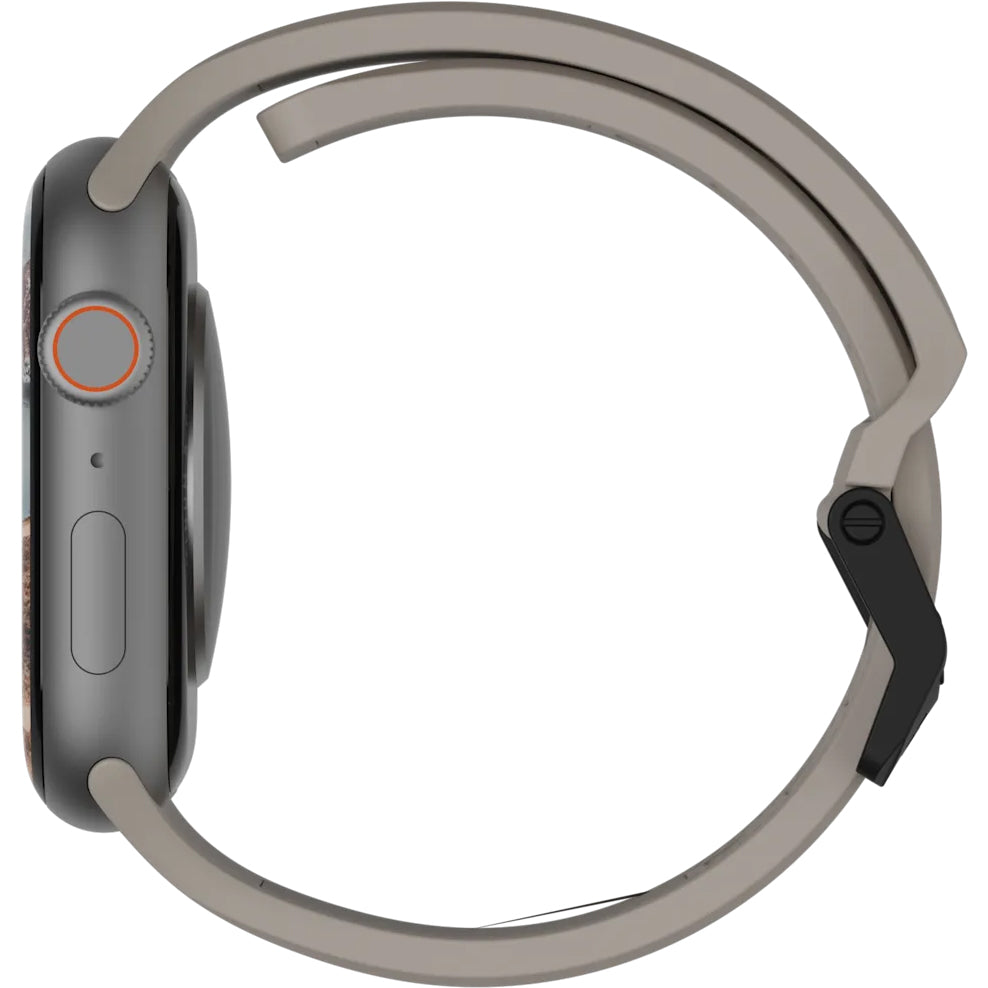 Armband für Apple Watch 49/46/45/44 mm, UAG Scout, Hellgrau