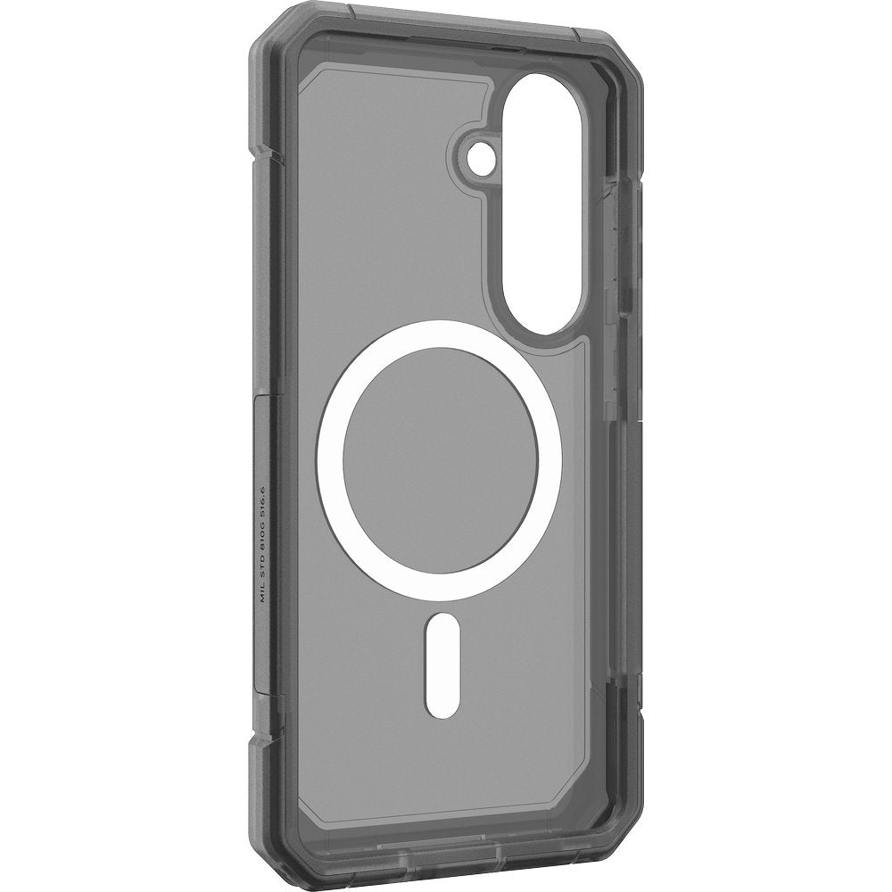 Handyhülle für Galaxy S26 Plus, Urban Armor Gear Trooper Mag, Schwarz und Transparent