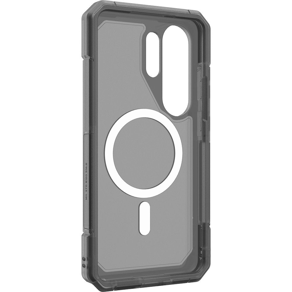 Handyhülle für Galaxy S26 Ultra, Urban Armor Gear Trooper Mag, Schwarz und Transparent
