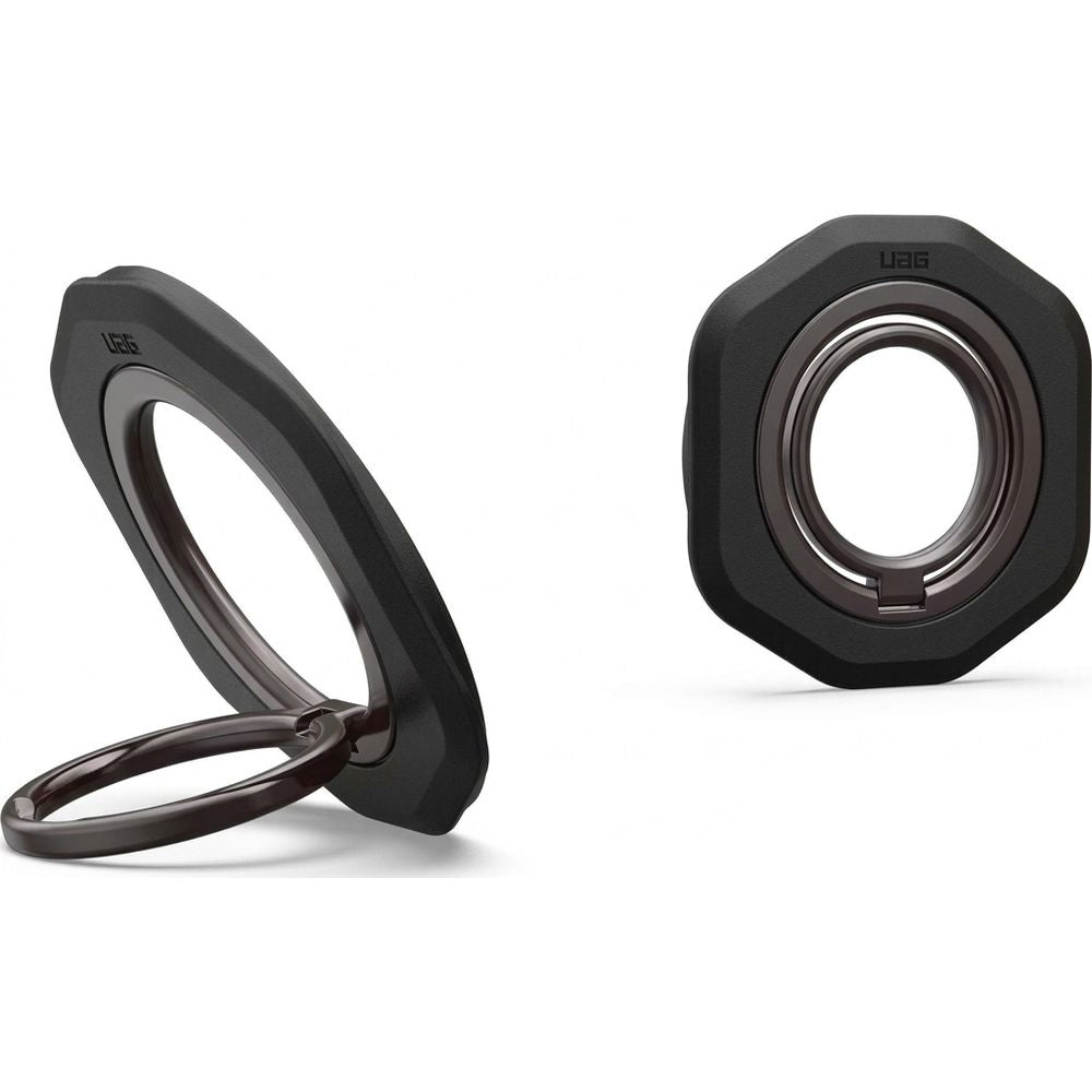 Finger-Magnet-Halterung / Ständer, Urban Armor Gear UAG Magnetic Ring Stand LT mit MagSafe, Schwarz