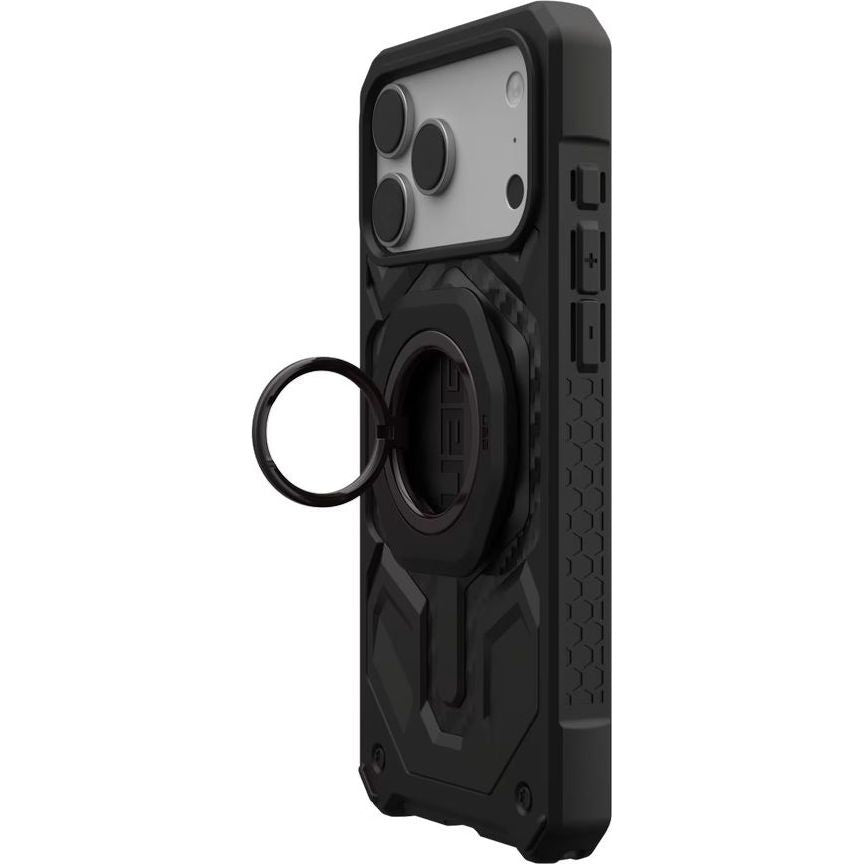 Finger-Magnet-Halterung / Ständer, Urban Armor Gear UAG Magnetic Ring Stand LT mit MagSafe, Schwarz