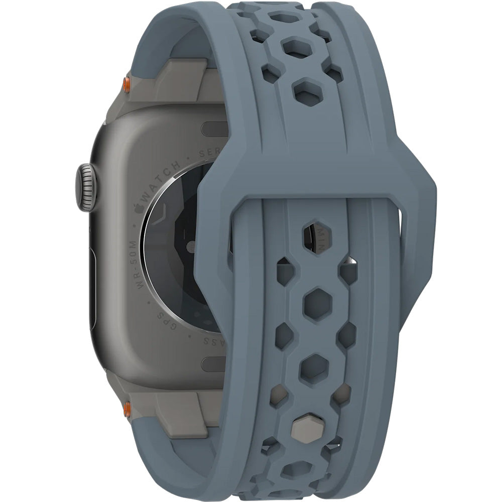 Armband für Apple Watch 49/46/45/44 mm, UAG Monarch Strap, Blau