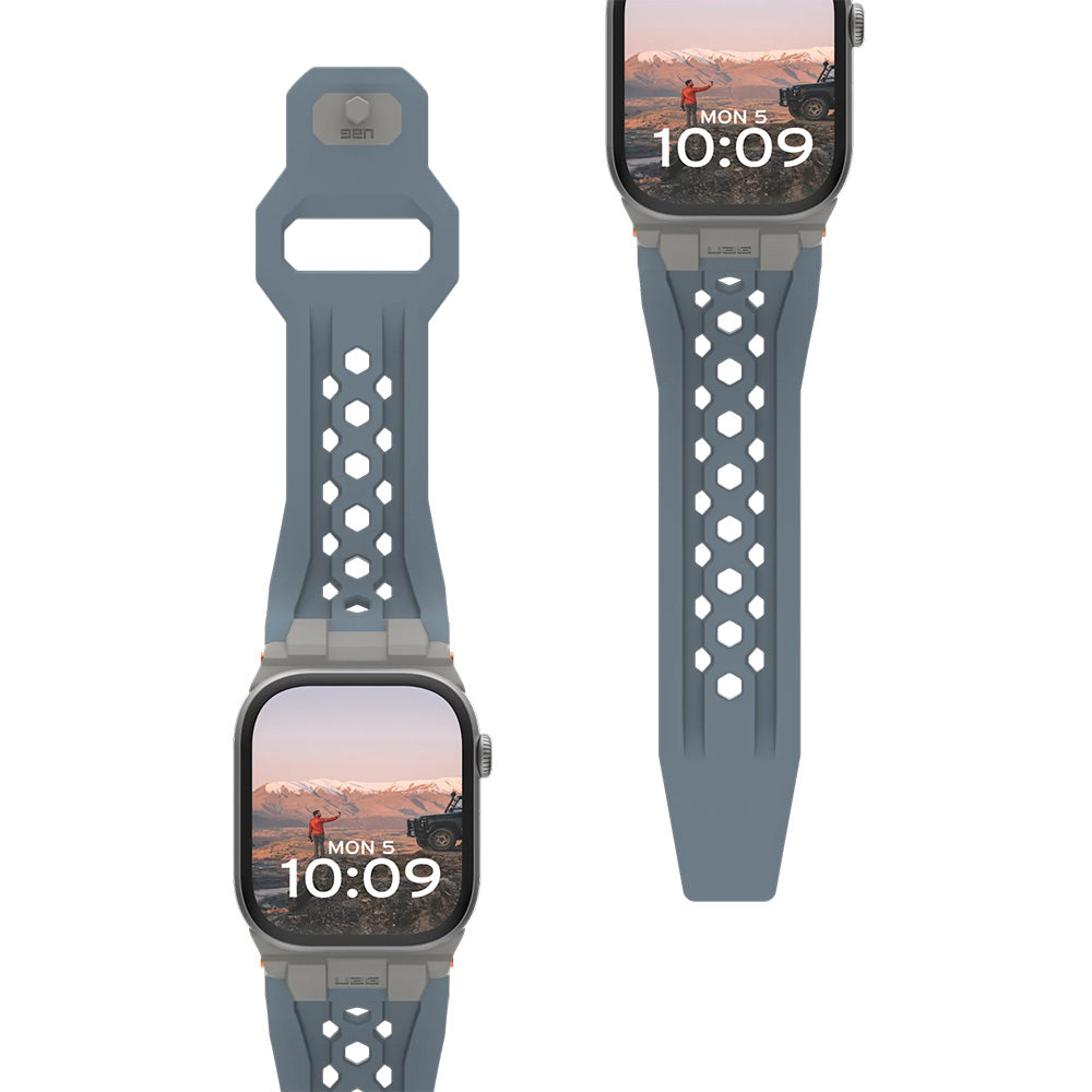 Armband für Apple Watch 49/46/45/44 mm, UAG Monarch Strap, Blau