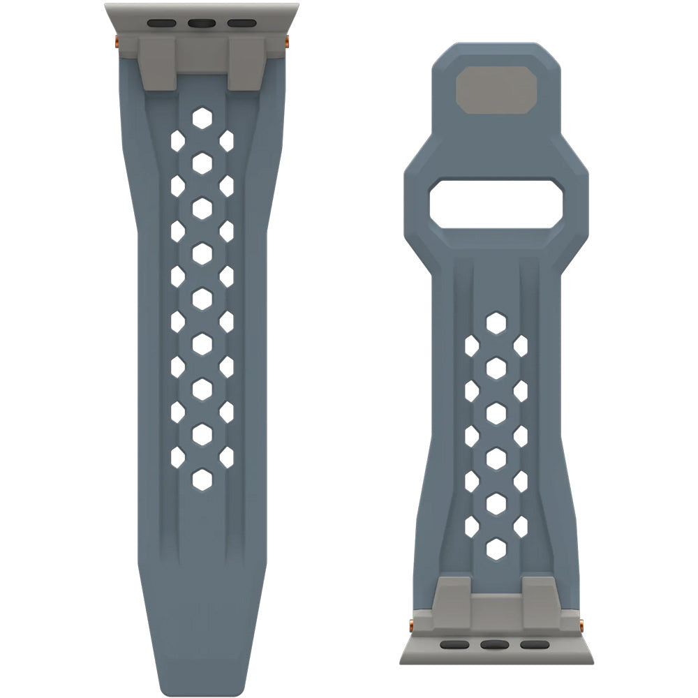 Armband für Apple Watch 49/46/45/44 mm, UAG Monarch Strap, Blau