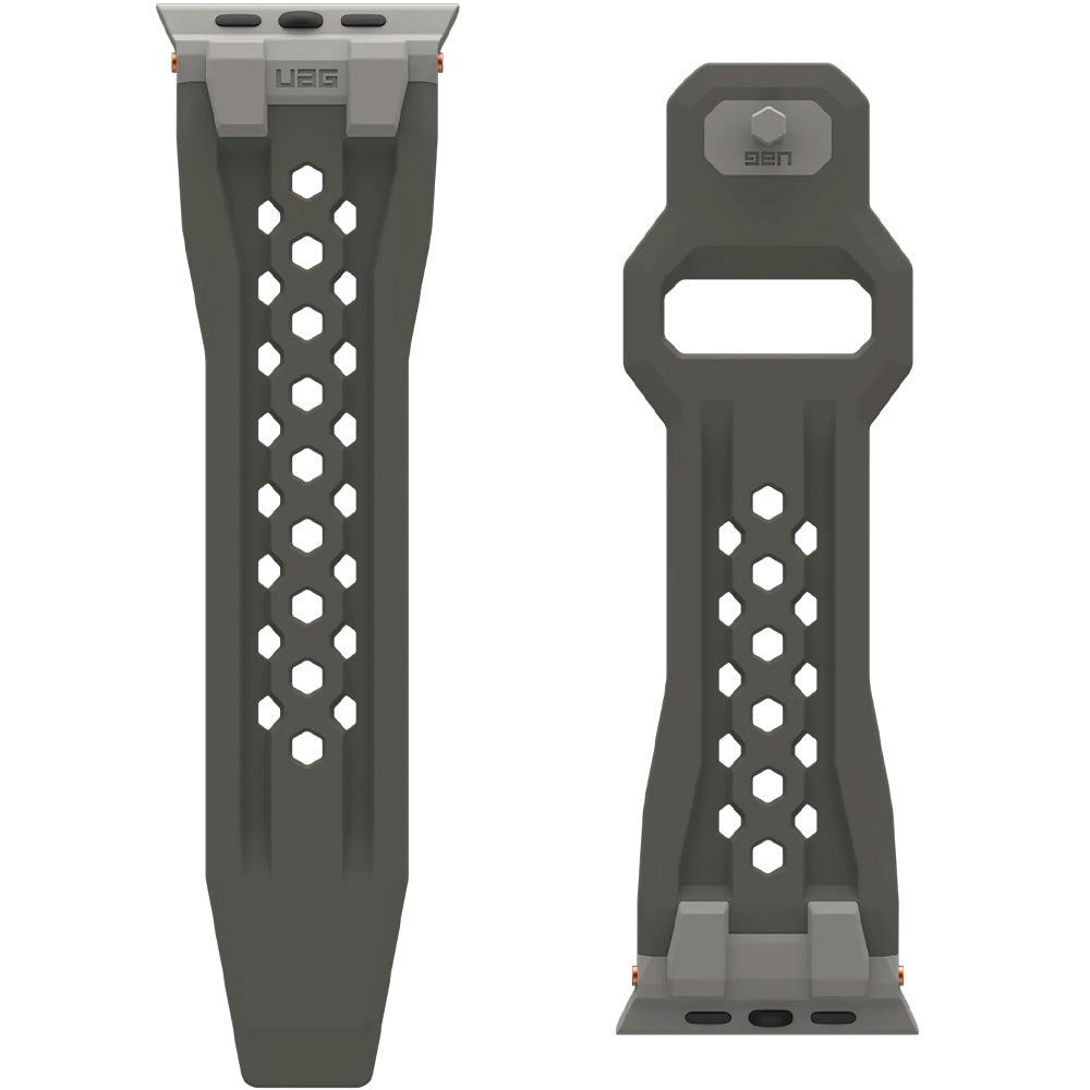 Armband für Apple Watch 49/46/45/44 mm, UAG Monarch Strap, Grün