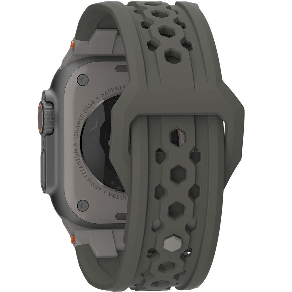 Armband für Apple Watch 49/46/45/44 mm, UAG Monarch Strap, Grün