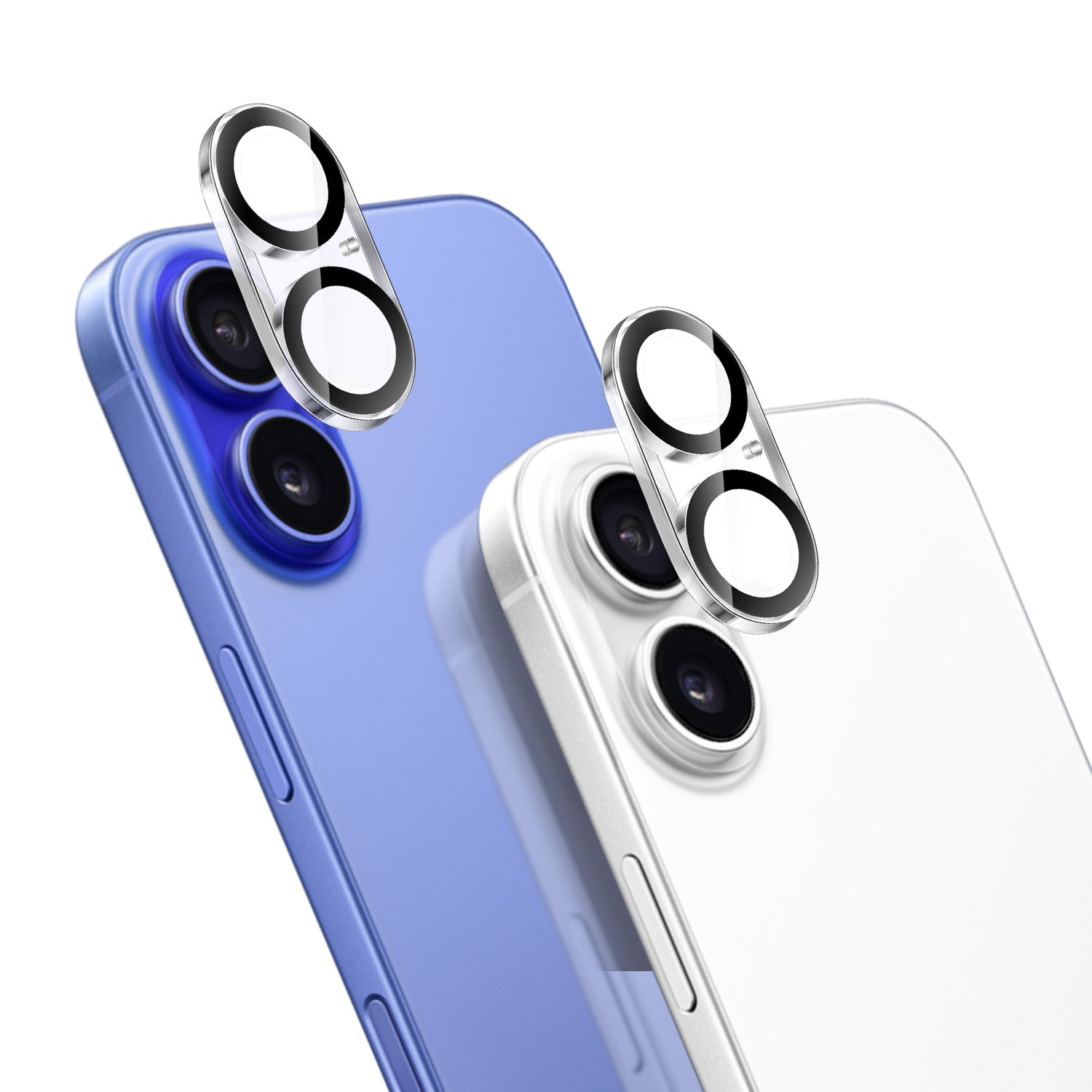 Kameraschutzglas für iPhone 16 / Plus, Whitestone CLenZ Camera Protector, 1 Stück (2/4)
