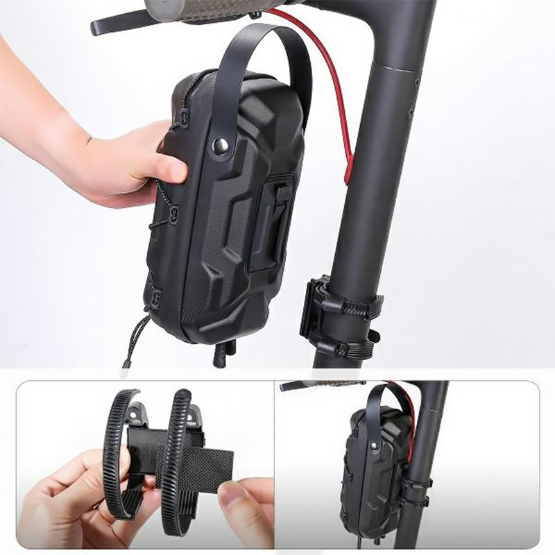 Lenkertasche für Roller, Wildman Hardpouch Wildman GD6X 2L, Schwarz