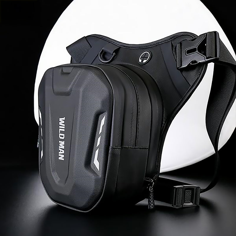 Motorrad- und Fahrradtasche WILDMAN L1 3L, Schwarz