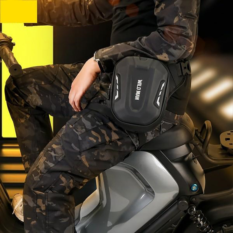 Motorrad- und Fahrradtasche WILDMAN L1 3L, Schwarz