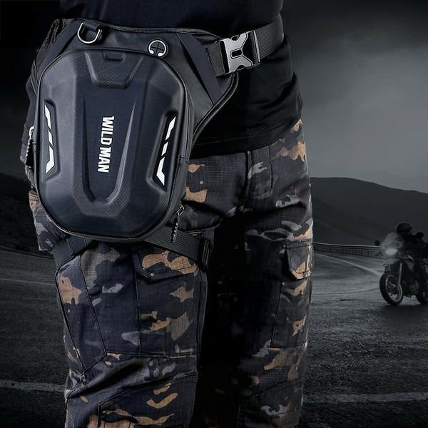 Motorrad- und Fahrradtasche WILDMAN L1 3L, Schwarz