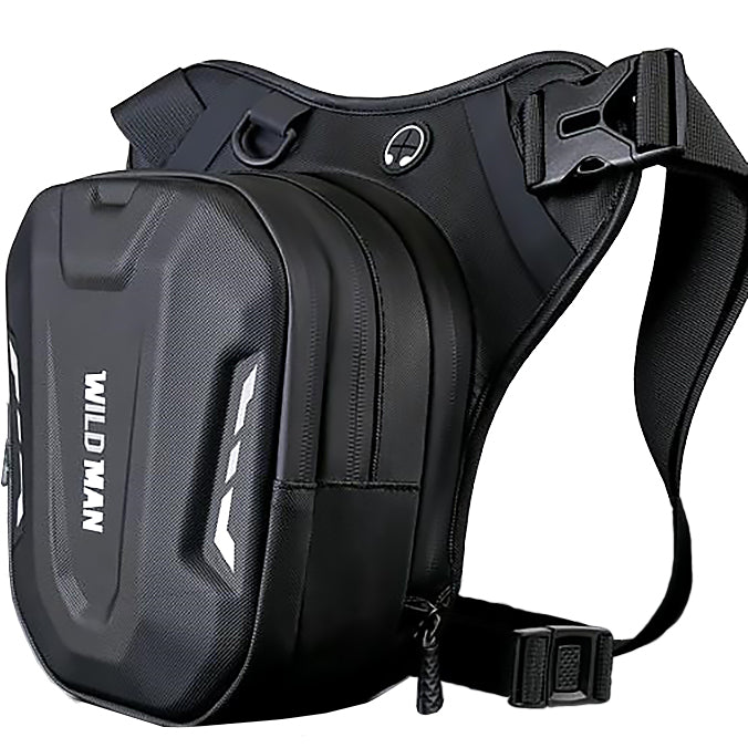 Motorrad- und Fahrradtasche WILDMAN L1 3L, Schwarz