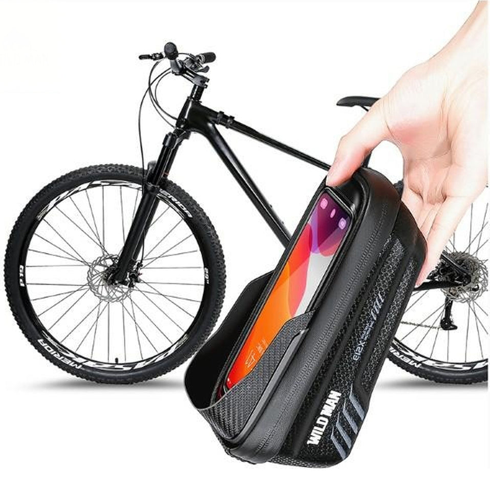 Fahrradhalterung, Rahmentasche Wildman M E12X, Schwarz