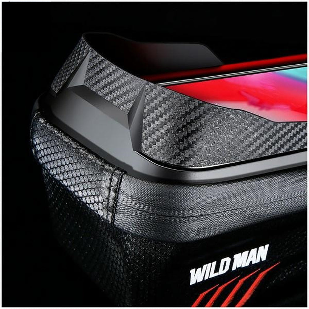 Fahrradhalterung, Rahmentasche Wildman M E12X, Schwarz