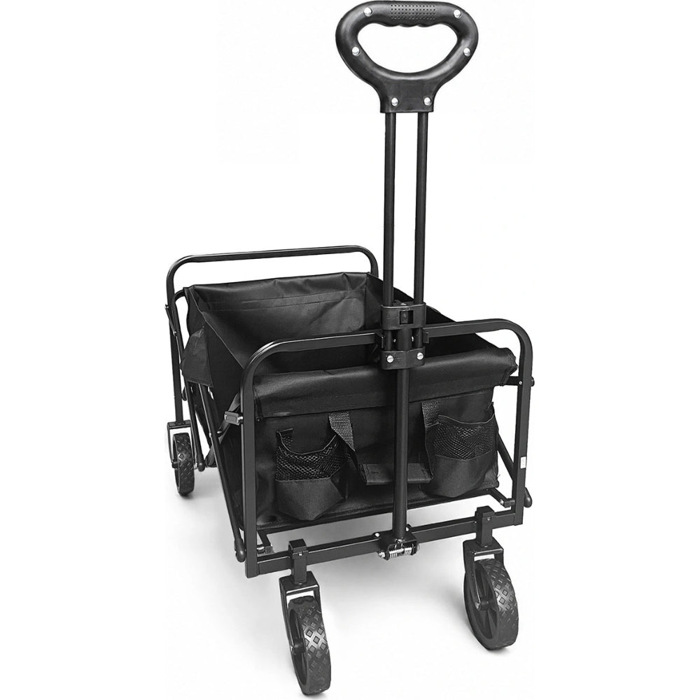 Strand- Reise- und Gartenwagen Wozinsky WZP-80 mit Sicherheitsnetz, bis 80 kg, Schwarz