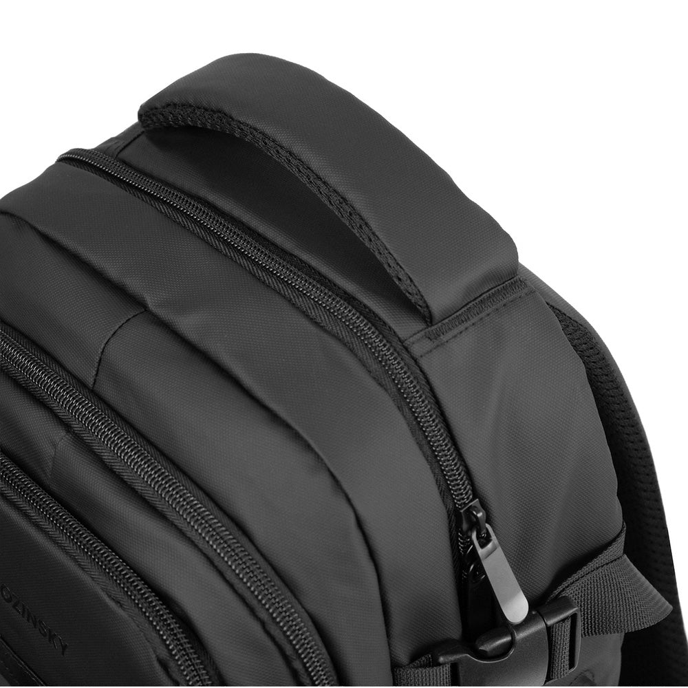 Reiserucksack mit Platz für einen Laptop, 20l, 40x20x25 cm, Wozinsky WPW-20L, Schwarz