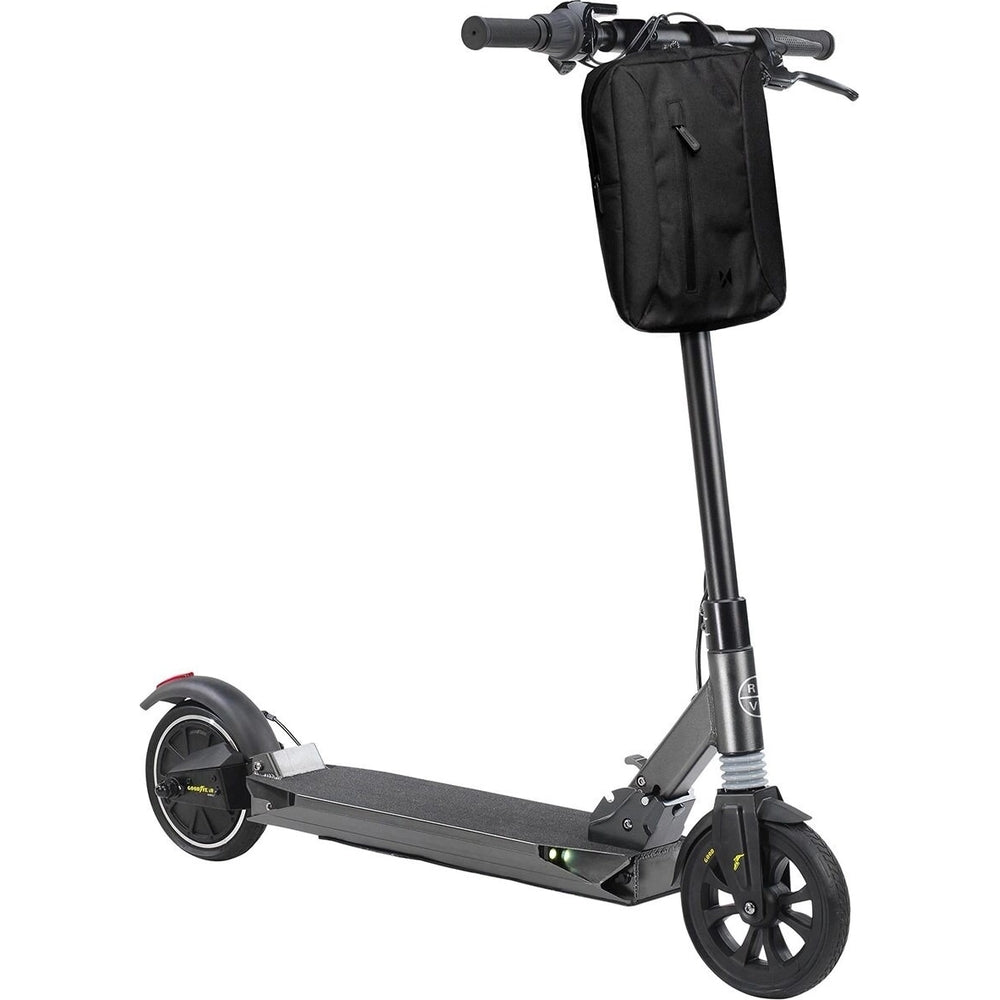 Wozinsky WSB6GR Sporttasche für den Lenker von Rollern/Fahrrädern mit Schultergurt, 5 l, Schwarz