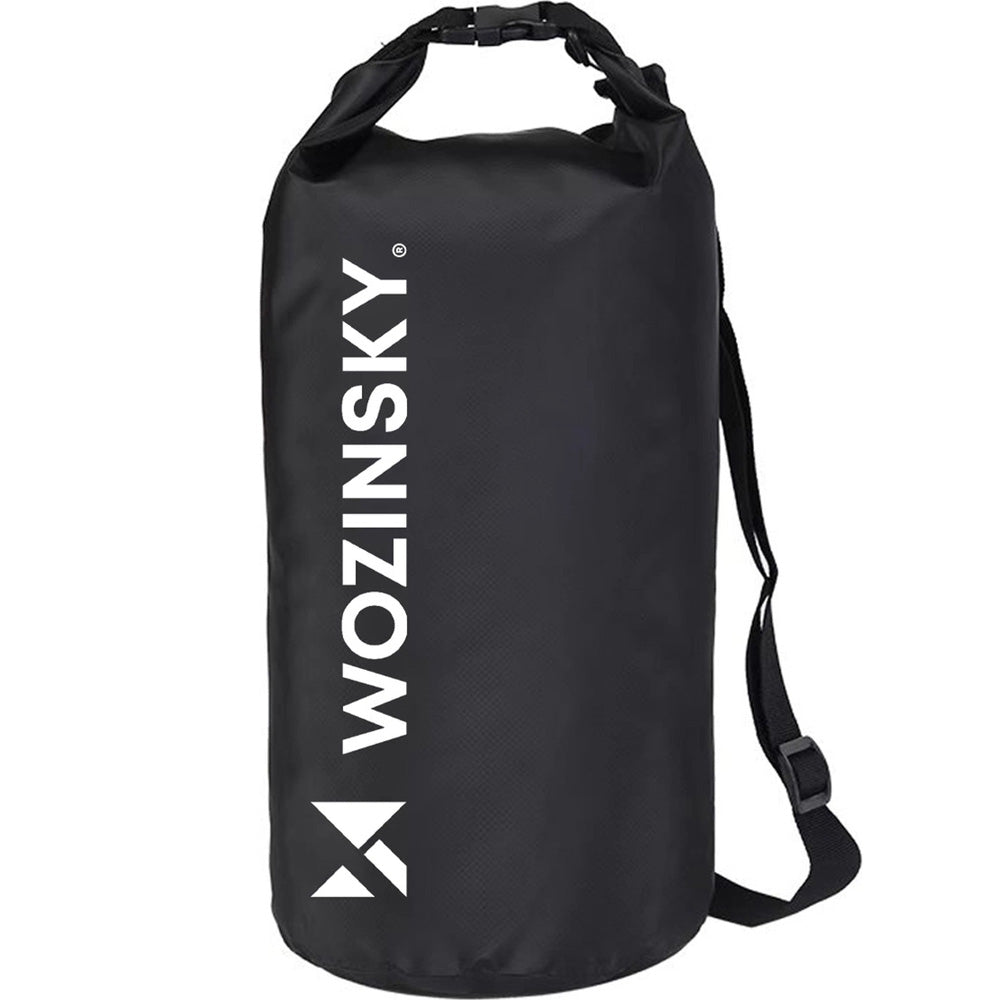 Wasserdichter Reisebeutel 10 l, Wozinsky WWK-10, Schwarz