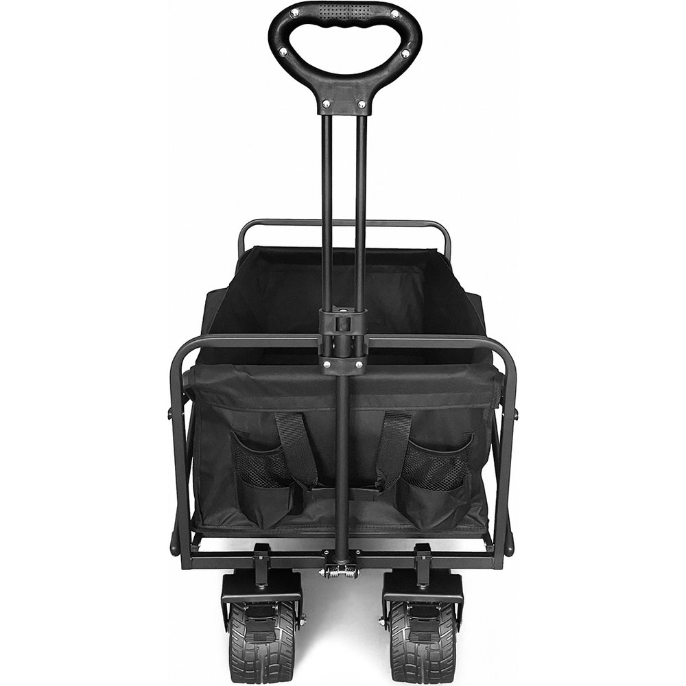 Strand-, Reise- und Gartenwagen Wozinsky WZP-100 mit Sicherheitsnetz, bis 100 kg, Schwarz