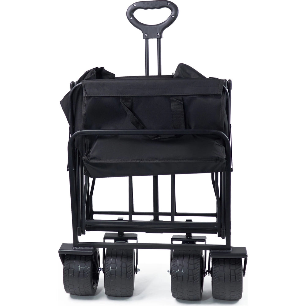 Strand-, Reise- und Gartenwagen Wozinsky WZP-100 mit Sicherheitsnetz, bis 100 kg, Schwarz