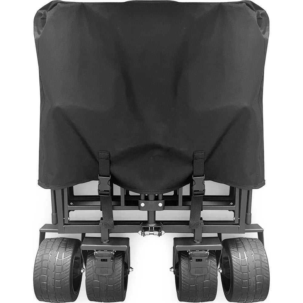 Strand-, Reise- und Gartenwagen Wozinsky WZP-100 mit Sicherheitsnetz, bis 100 kg, Schwarz