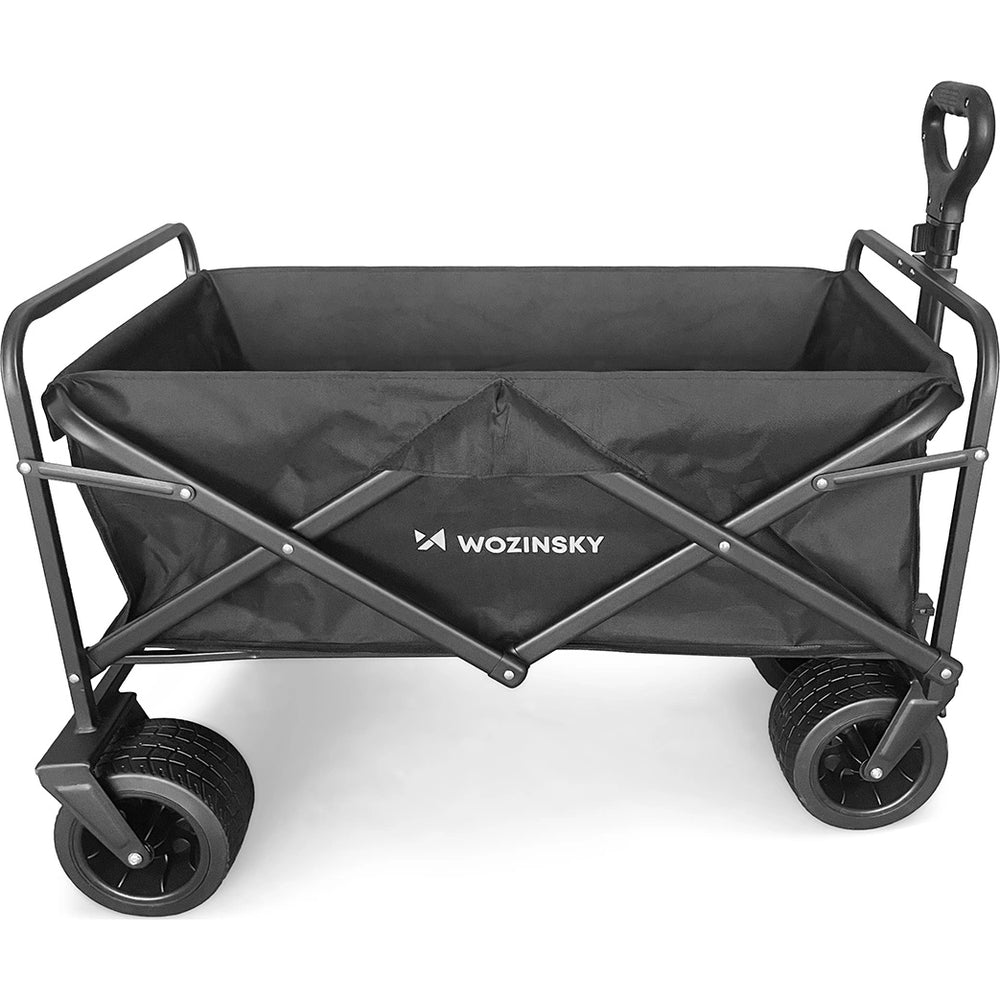 Strand-, Reise- und Gartenwagen Wozinsky WZP-100 mit Sicherheitsnetz, bis 100 kg, Schwarz