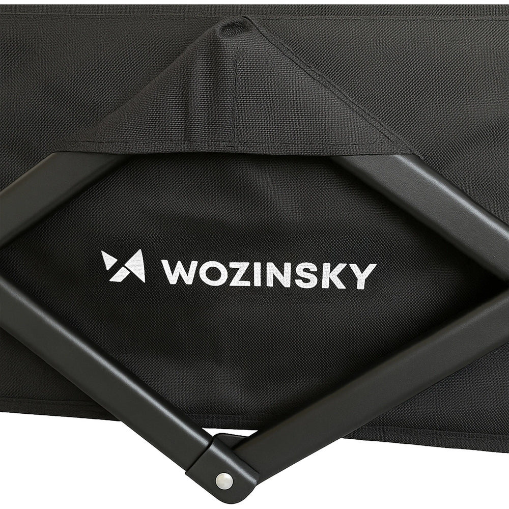 Strand-, Reise- und Gartenwagen Wozinsky WZP-100 mit Sicherheitsnetz, bis 100 kg, Schwarz