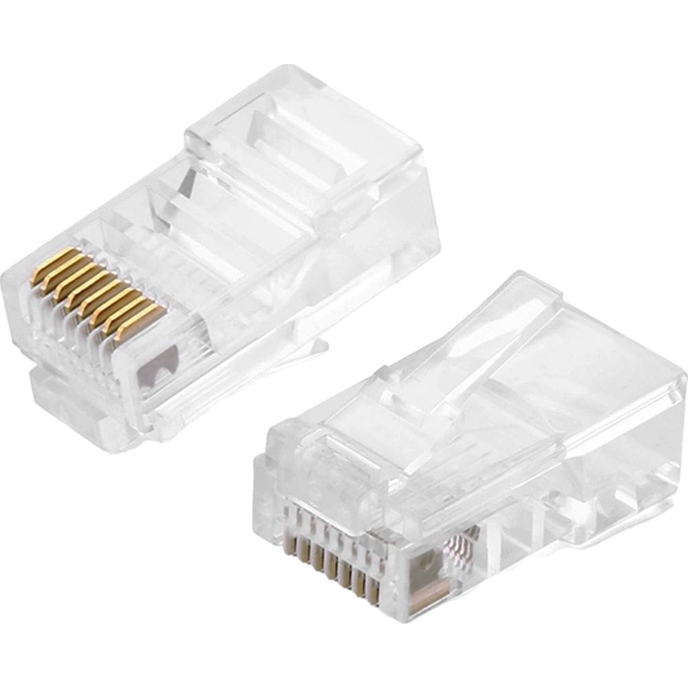 Stecker RJ45, Cat 5 / 5e, Ugreen, 100 Stück, Transparent