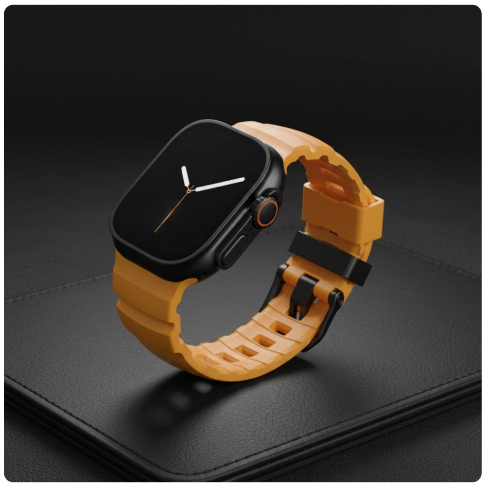 Armband YAXO Rugged Evo Sport Band für Apple Watch 44/45/46/49 mm, gelb (5/9)