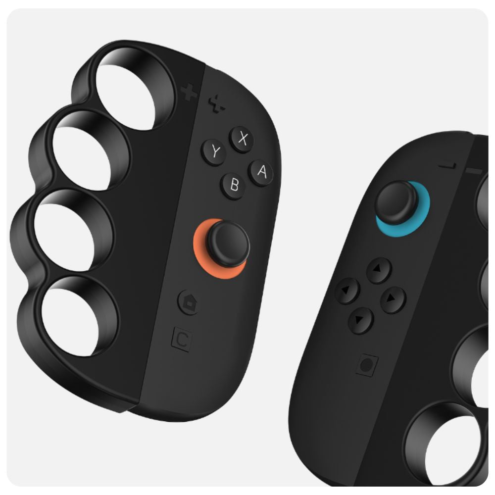 Halterung für Joy-Cons für Nintendo Switch 2, YAXO Boxing Set, Schwarz