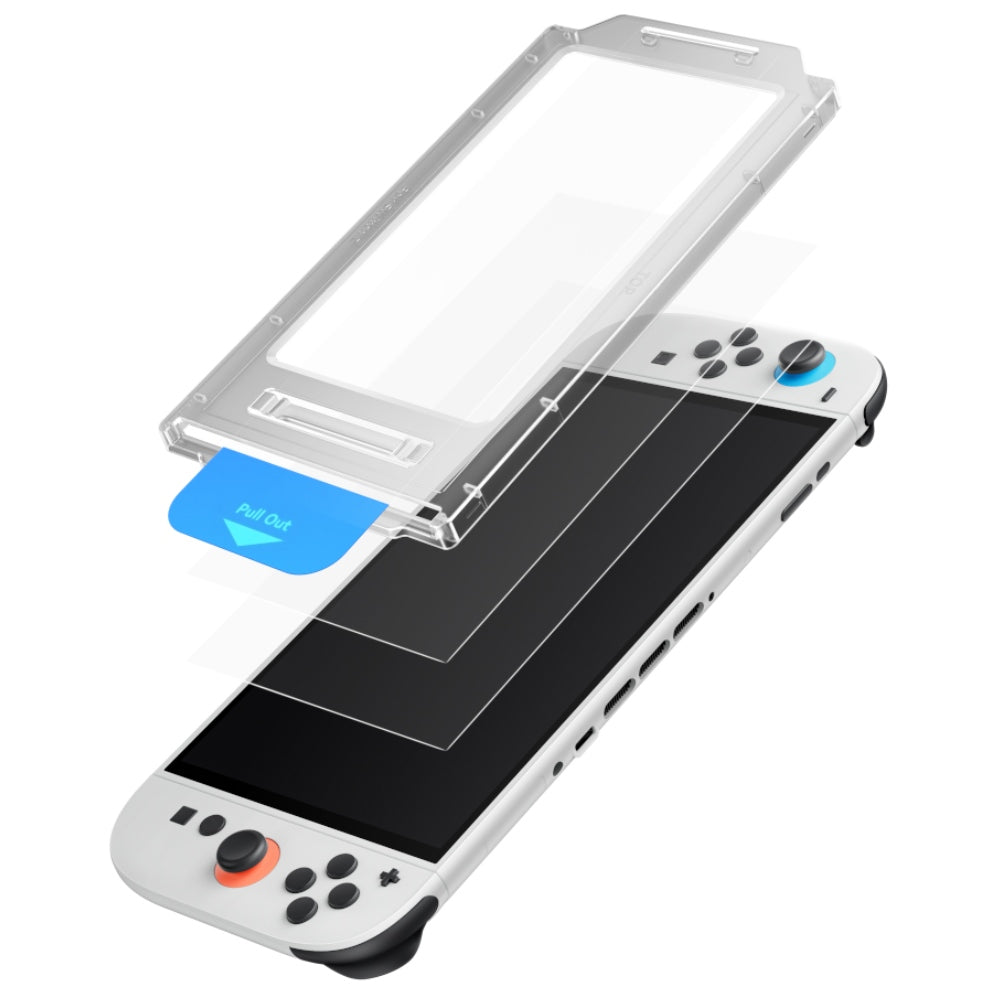 Displayschutzglas YAXO Glass Set (2 Stück) für Nintendo Switch 2 (2/3)