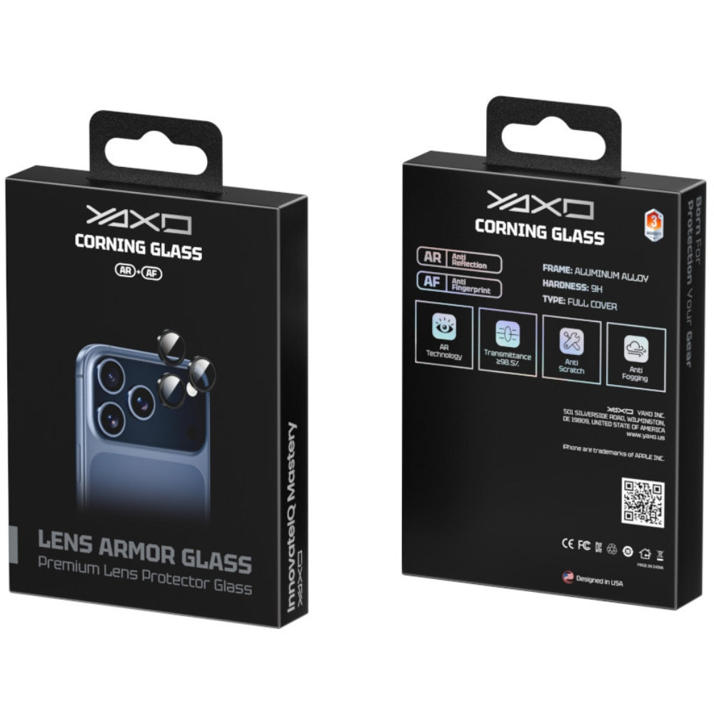 Kamera-Schutzglas YAXO Lens Armor Glass für iPhone 17 Pro / 17 Pro Max (8/8)